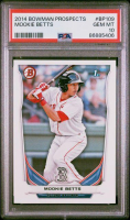 Mookie Betts 2014 Bowman Prospects #BP109 RC (PSA 10) at PristineAuction.com