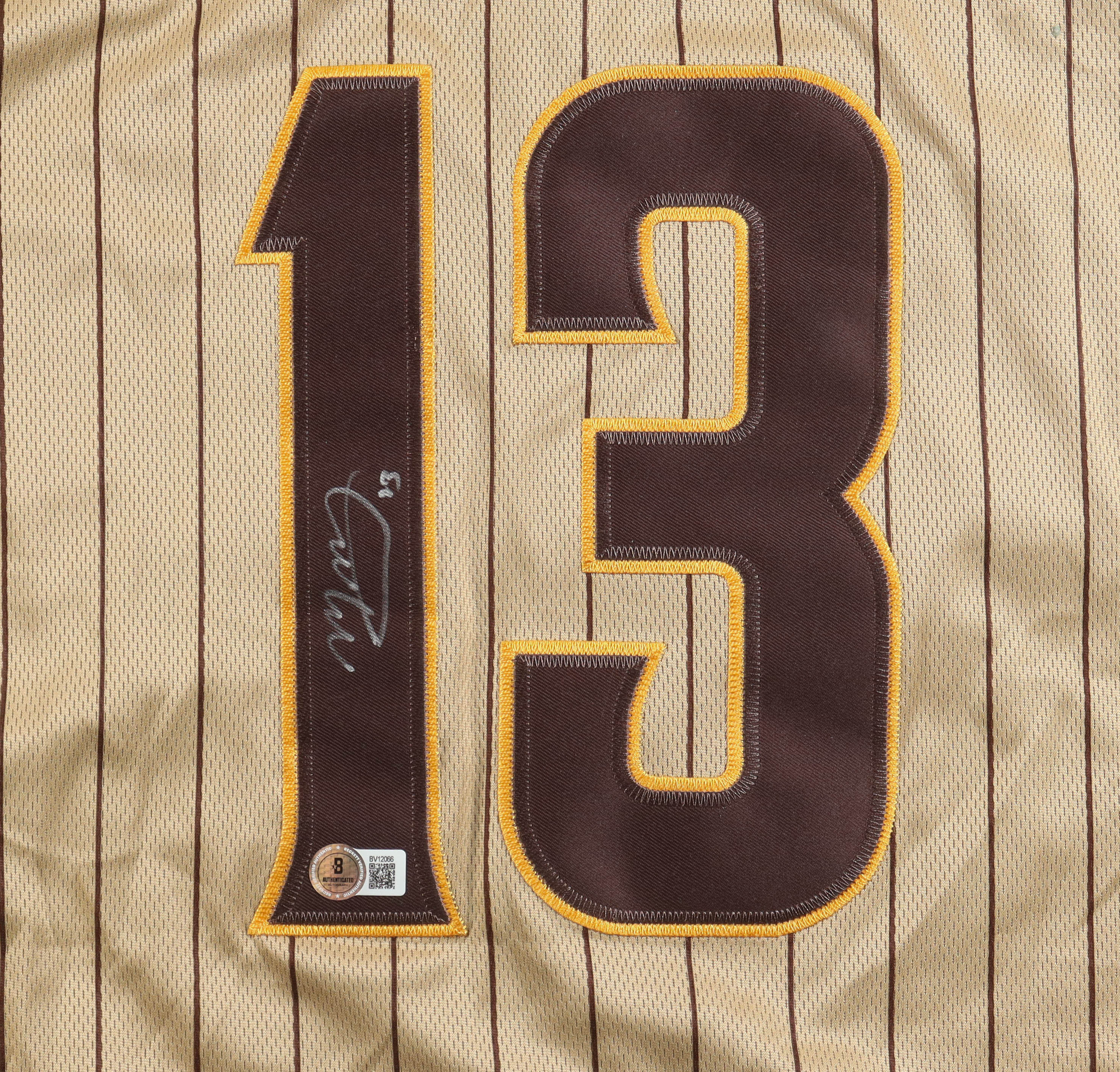 Manny Machado Signed Padres Nike Authentic Jersey (Beckett) at PristineAuction.com Manny Machado Signed Padres Nike Authentic Jersey (Beckett) at PristineAuction.com