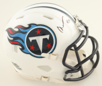 Chris Johnson Signed Titans Speed Mini Helmet (Schwartz) at PristineAuction.com
