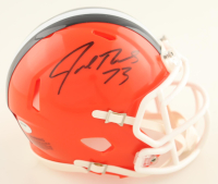 Joe Thomas Signed Browns Speed Mini Helmet (Schwartz) at PristineAuction.com