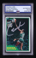 Cedric Maxwell Signed 1981-82 Topps #107 (PSA) at PristineAuction.com