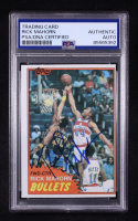 Rick Mahorn Signed 1981-82 Topps #98E RC (PSA) at PristineAuction.com