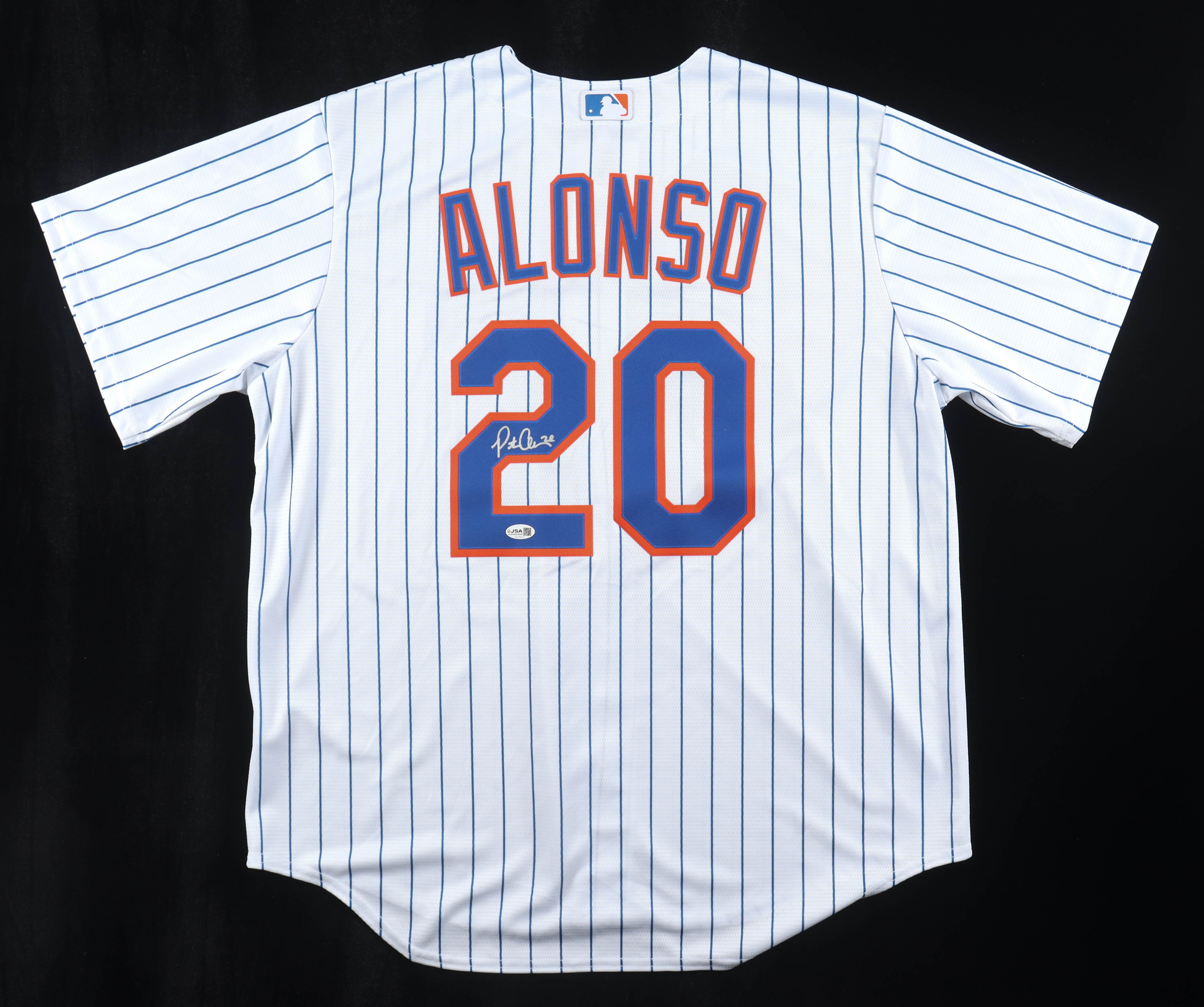 Pete Alonso Signed Mets Nike Authentic Jersey (JSA) at PristineAuction.com Pete Alonso Signed Mets Nike Authentic Jersey (JSA) at PristineAuction.com