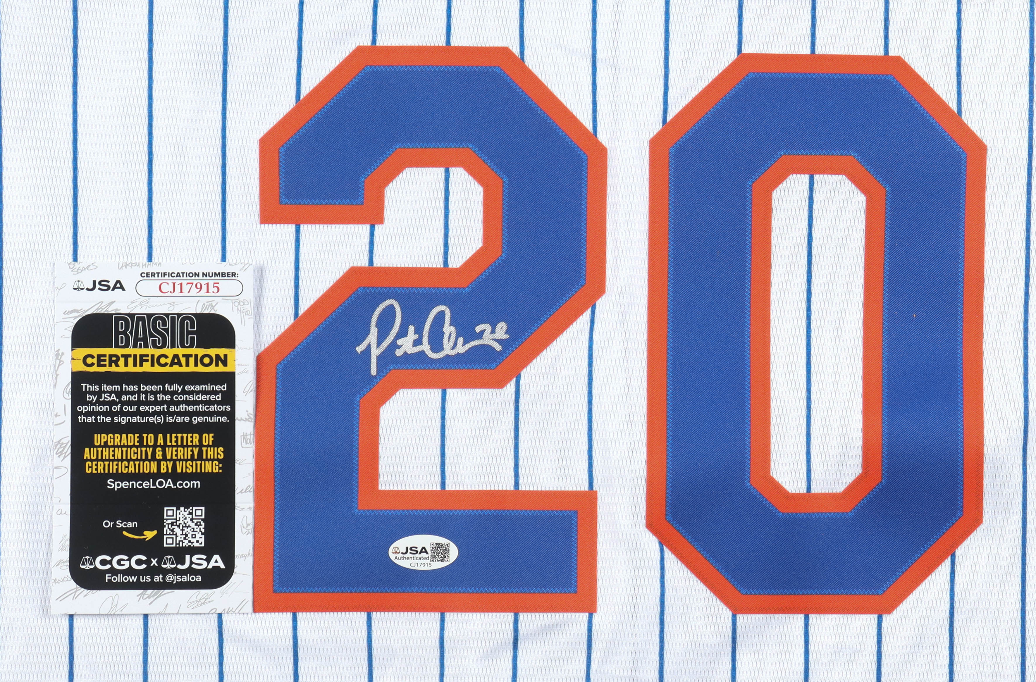 Pete Alonso Signed Mets Nike Authentic Jersey (JSA) at PristineAuction.com Pete Alonso Signed Mets Nike Authentic Jersey (JSA) at PristineAuction.com