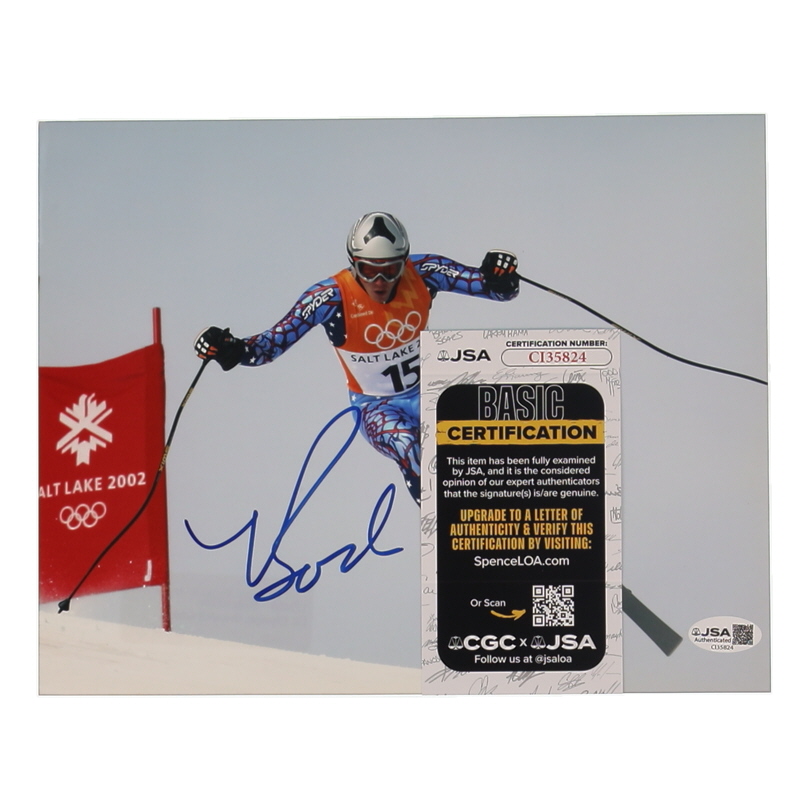 Bode Miller Signed 8x10 Photo (JSA) at PristineAuction.com Bode Miller Signed 8x10 Photo (JSA) at PristineAuction.com