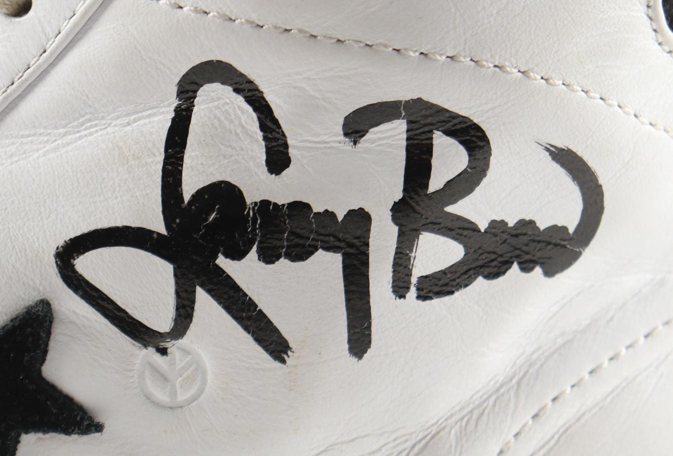 Magic Johnson & Larry Bird Signed Pair of (2) Converse All Star Leather Basketball Shoes with Photo Display Case (Beckett & PSA) at PristineAuction.com Magic Johnson & Larry Bird Signed Pair of (2) Converse All Star Leather Basketball Shoes with Photo Display Case (Beckett & PSA) at PristineAuction.com