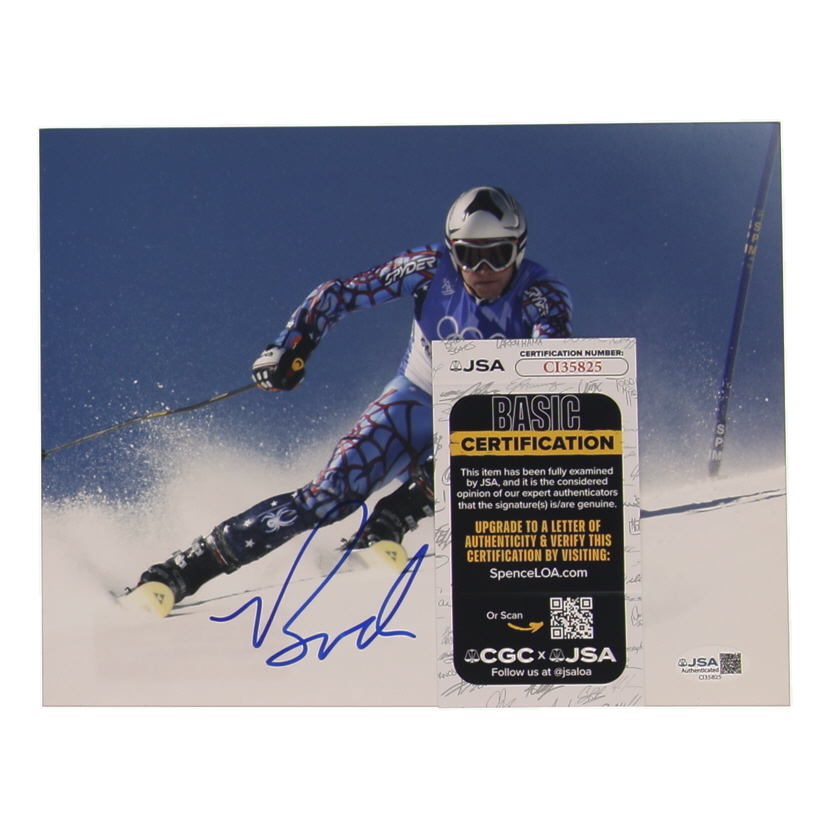 Bode Miller Signed 8x10 Photo (JSA) at PristineAuction.com Bode Miller Signed 8x10 Photo (JSA) at PristineAuction.com