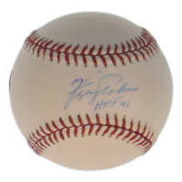 Ferguson "Fergie" Jenkins Signed OML Baseball Inscribed "HOF 91" (Steiner & MLB) at PristineAuction.com