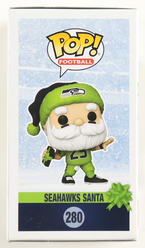 Steve Largent Signed Seahawks #280 Seahawks Santa Funko Pop! Vinyl Figure Inscribed "HOF 95" (Schwartz) at PristineAuction.com Steve Largent Signed Seahawks #280 Seahawks Santa Funko Pop! Vinyl Figure Inscribed "HOF 95" (Schwartz) at PristineAuction.com
