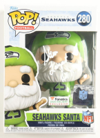 Steve Largent Signed Seahawks #280 Seahawks Santa Funko Pop! Vinyl Figure Inscribed "HOF 95" (Schwartz) at PristineAuction.com