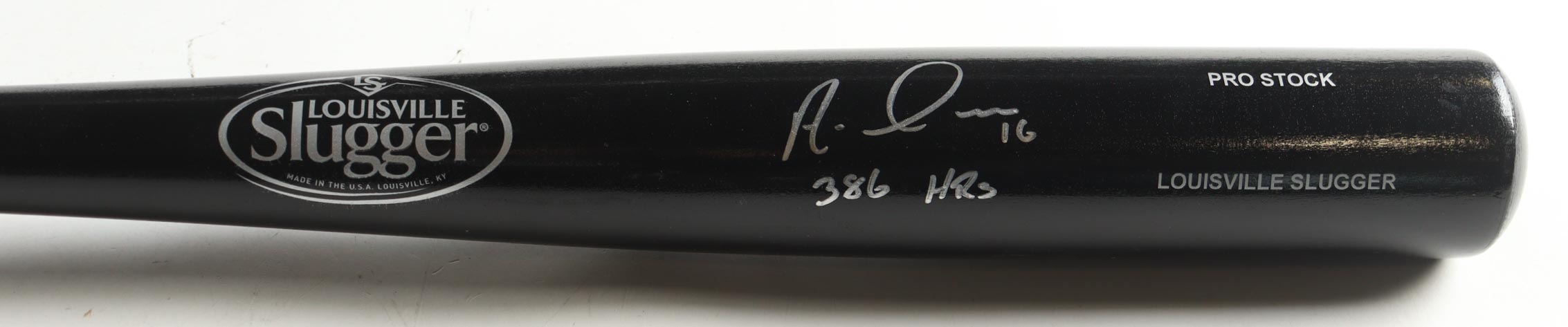 Aramis Ramirez Signed Louisville Slugger Baseball Bat Inscribed "386 HRs" (Schwartz) at PristineAuction.com Aramis Ramirez Signed Louisville Slugger Baseball Bat Inscribed "386 HRs" (Schwartz) at PristineAuction.com