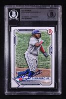 Vladimir Guerrero Jr. Signed 2021 Bowman #73 (BGS) at PristineAuction.com