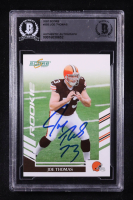 Joe Thomas Signed 2007 Score #355 RC (BGS) at PristineAuction.com