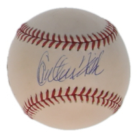 Carlton Fisk Signed OML Baseball (MLB & Mounted Memories) at PristineAuction.com
