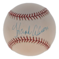 Hank Aaron Signed OML Baseball (Steiner) at PristineAuction.com