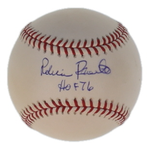 Robin Roberts Signed OML Baseball Inscribed "HOF 76" (MLB) at PristineAuction.com Robin Roberts Signed OML Baseball Inscribed "HOF 76" (MLB) at PristineAuction.com