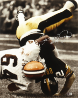 Joe "Turkey" Jones Signed Browns 16x20 Photo (Beckett) at PristineAuction.com