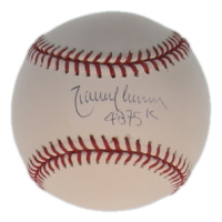 Randy Johnson Signed OML Baseball Inscribed "4875 K" (TriStar) at PristineAuction.com