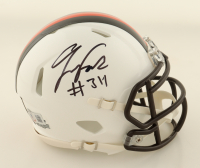 Jerome Ford Signed Browns Speed Mini Helmet (Beckett) at PristineAuction.com