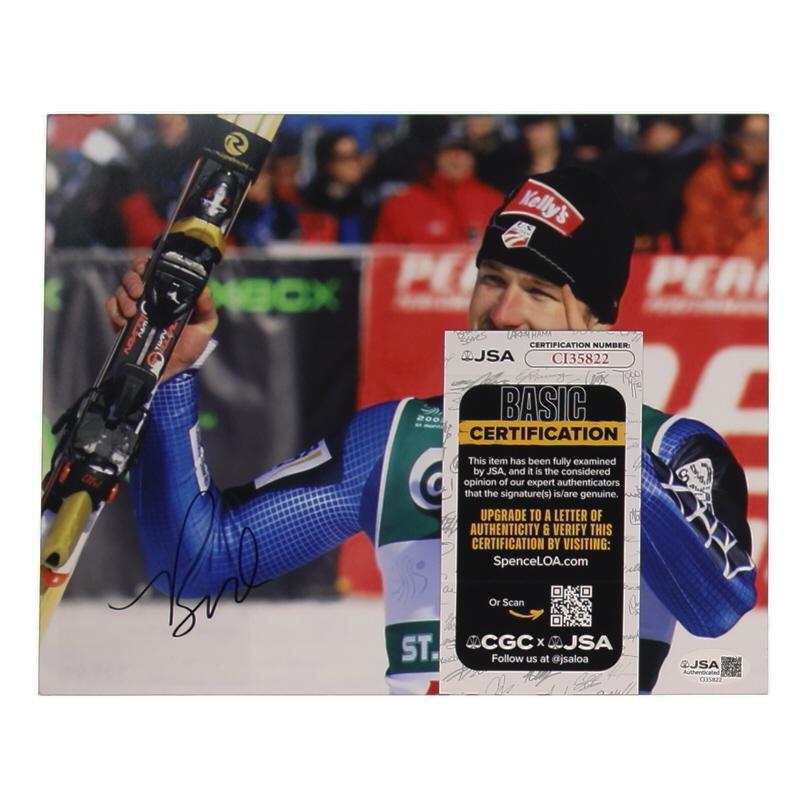 Bode Miller Signed 8x10 Photo (JSA) at PristineAuction.com Bode Miller Signed 8x10 Photo (JSA) at PristineAuction.com