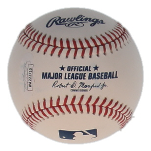 Don Mattingly Signed OML Baseball Inscribed "Hit Man" (JSA) at PristineAuction.com Don Mattingly Signed OML Baseball Inscribed "Hit Man" (JSA) at PristineAuction.com