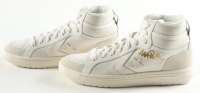 Larry Bird & Magic Johnson Signed Pair Of Converse Weapon Basketball Shoes (PSA & Beckett) at PristineAuction.com