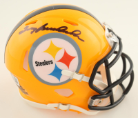 Terry Bradshaw Signed Steelers Speed Mini Helmet (Beckett) at PristineAuction.com