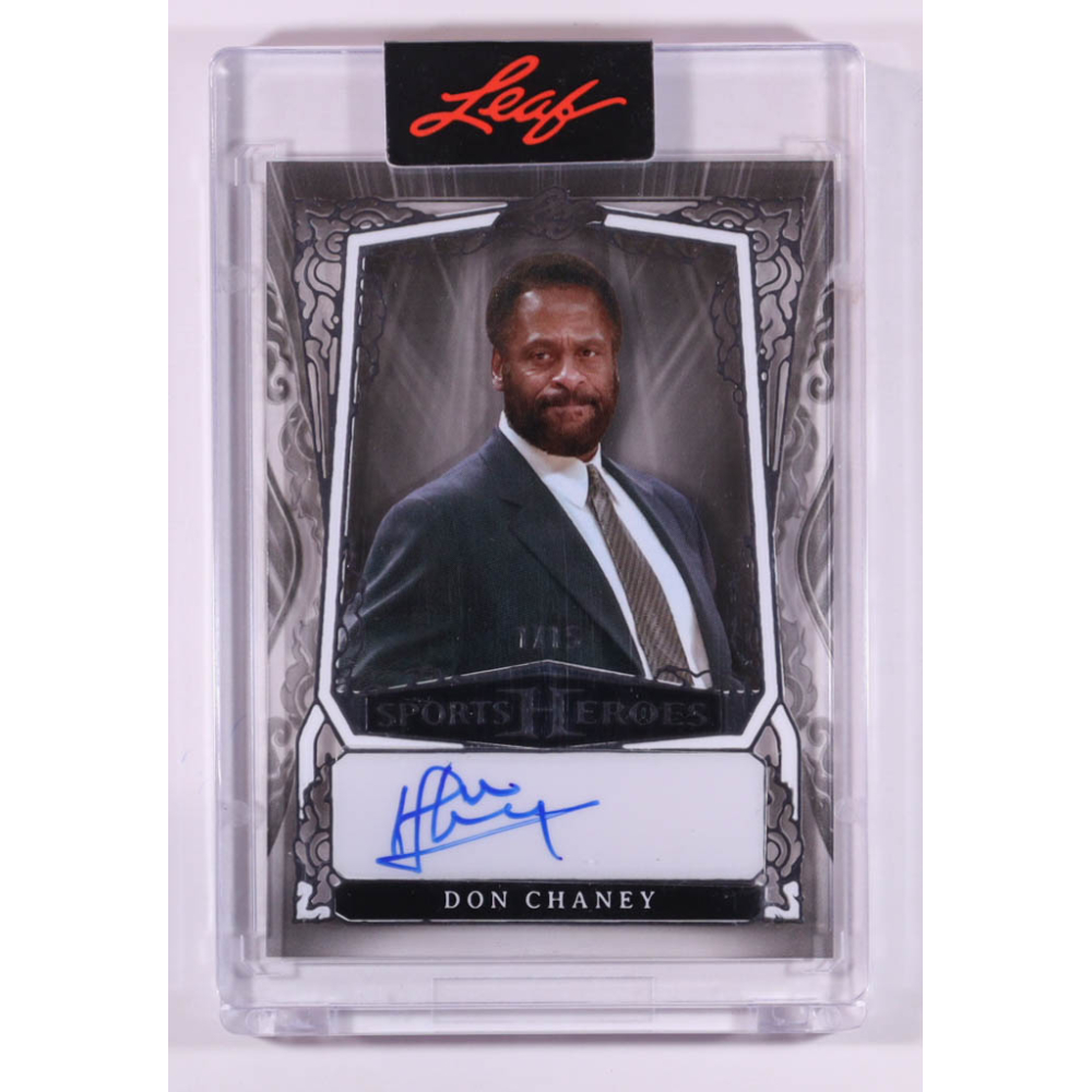 Don Chaney 2025 Leaf Metal Sports Heroes Auto #BA-DC1 #1/15 at PristineAuction.com