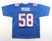 Marty Moore Signed Jersey Inscribed "Super Bowl XXXVI" & "1994 Mr. Irrelevant" (JSA) at PristineAuction.com