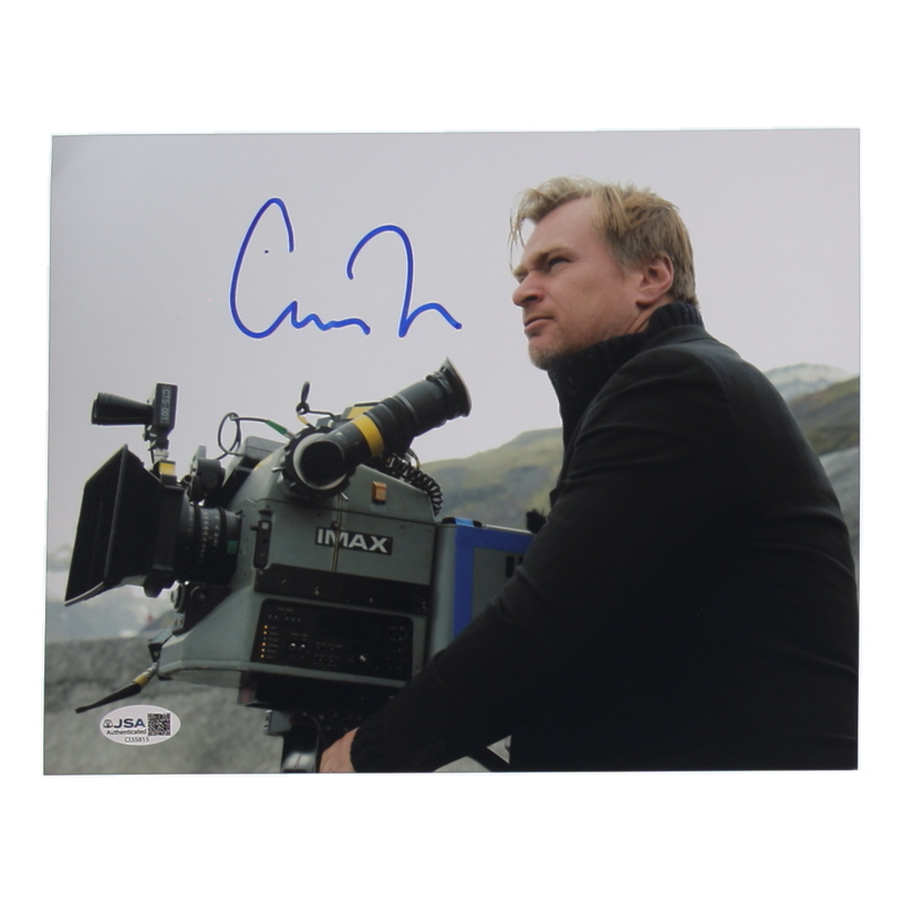 Christopher Nolan Signed 8x10 Photo (JSA) at PristineAuction.com Christopher Nolan Signed 8x10 Photo (JSA) at PristineAuction.com