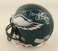 Terrell Owens Signed Eagles Eclipse Alternate Speed Mini Helmet (Beckett) at PristineAuction.com