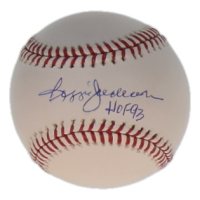 Reggie Jackson Signed OML Baseball Inscribed "HOF 93" (Steiner) at PristineAuction.com