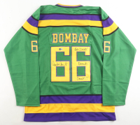 Emilio Estevez Signed "The Mighty Ducks" Jersey Inscribed "Go Ducks!", "Quack!", & "Quack!!" (Beckett) at PristineAuction.com