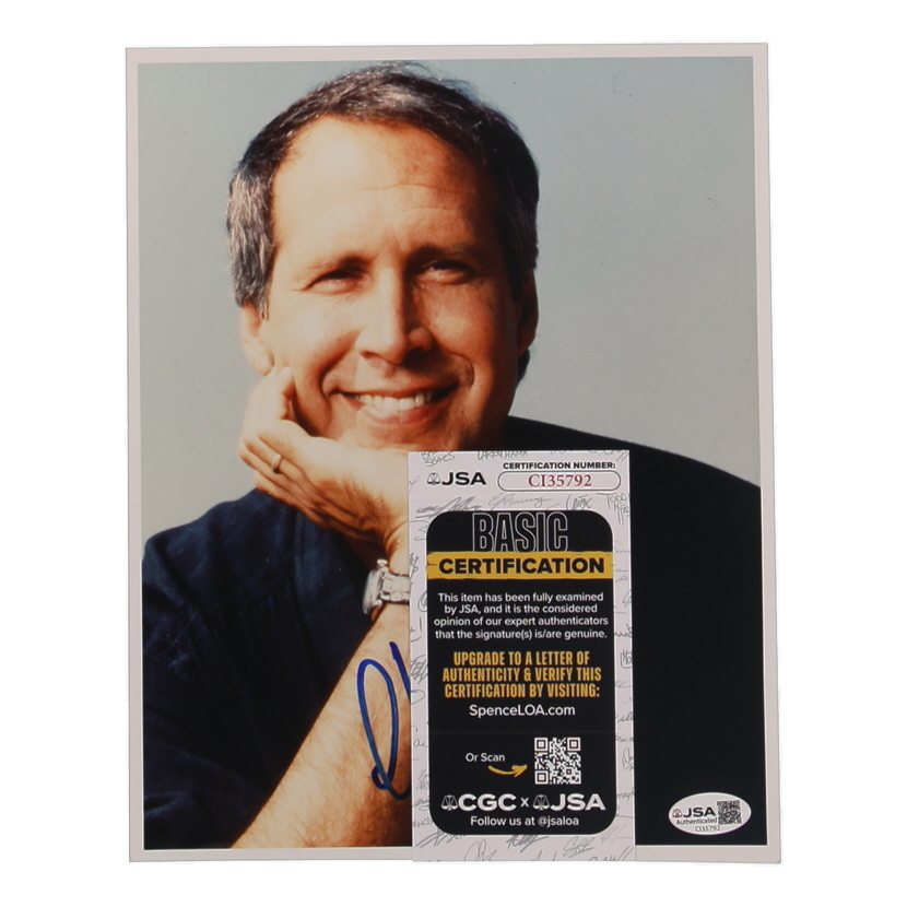 Chevy Chase Signed 8x10 Photo (JSA) at PristineAuction.com Chevy Chase Signed 8x10 Photo (JSA) at PristineAuction.com