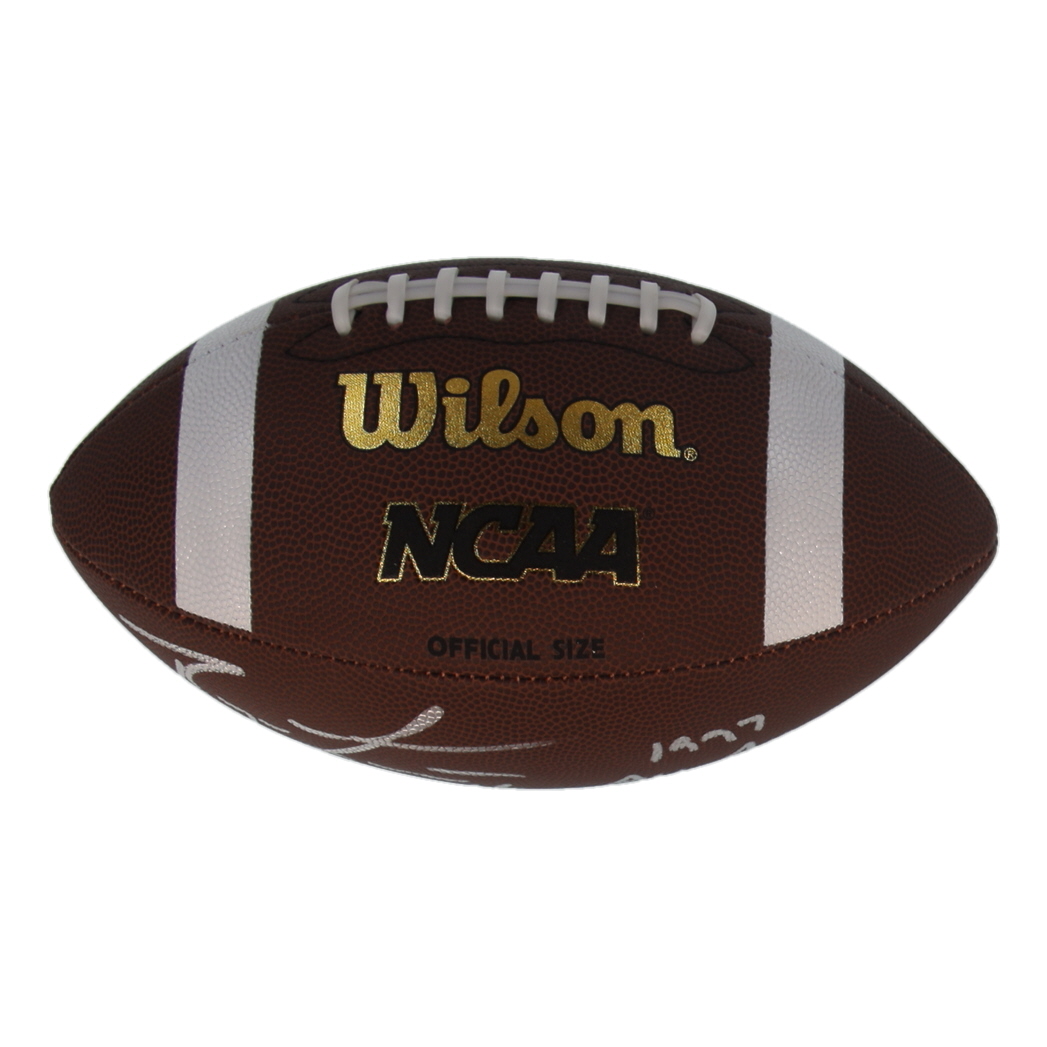 Ryan Leaf Signed NCAA Football Inscribed "1997 All American" (Schwartz) at PristineAuction.com Ryan Leaf Signed NCAA Football Inscribed "1997 All American" (Schwartz) at PristineAuction.com