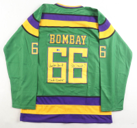 Emilio Estevez Signed "The Mighty Ducks" Jersey Inscribed "Coach Bombay" & "Go Ducks!!" (Beckett) at PristineAuction.com