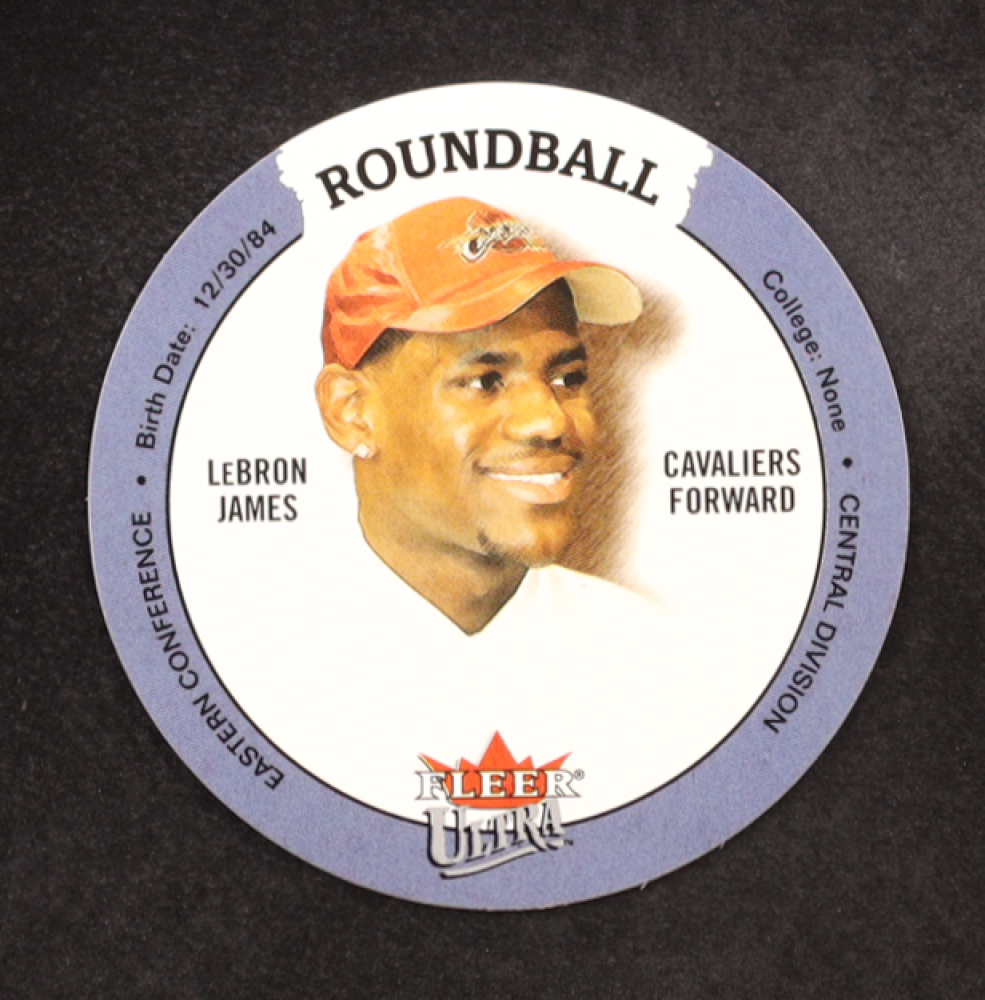 LeBron James 2003-04 Ultra Roundball Discs #31 RC