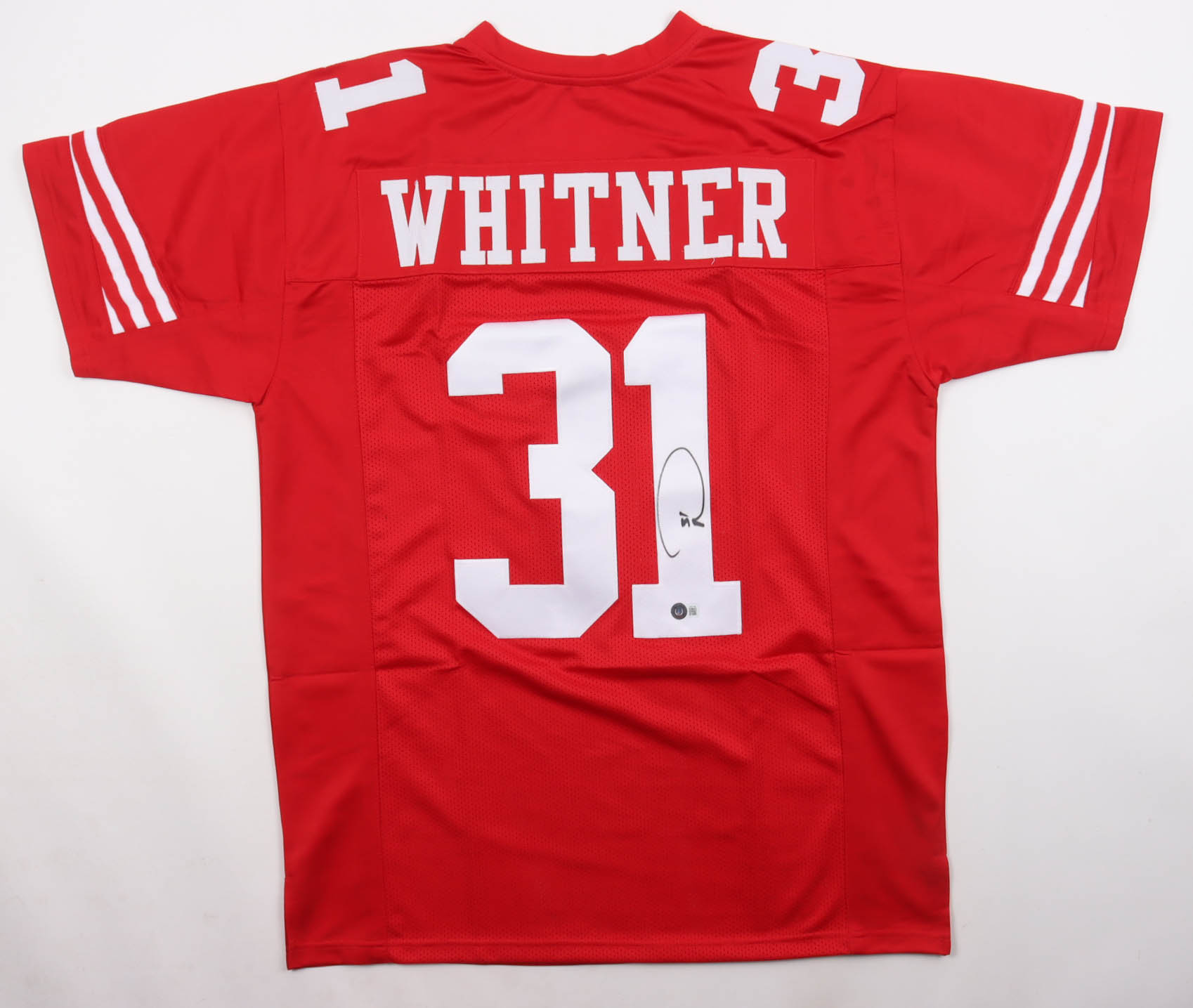 Donte Whitner Signed Jersey (Beckett) at PristineAuction.com Donte Whitner Signed Jersey (Beckett) at PristineAuction.com