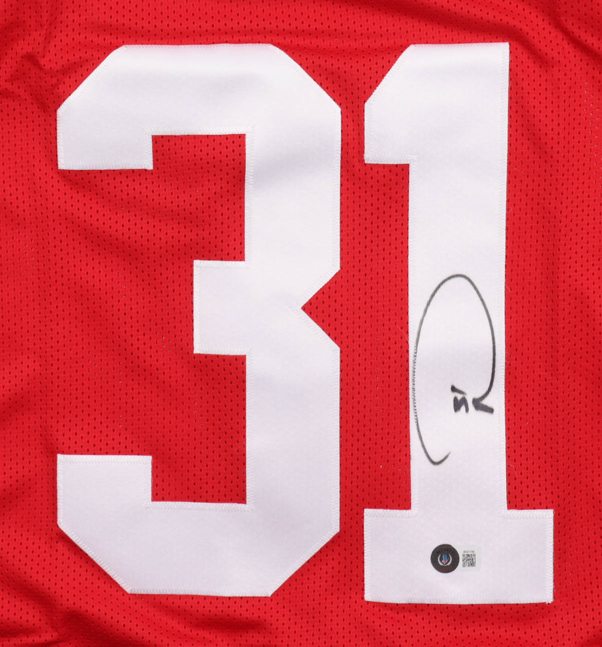 Donte Whitner Signed Jersey (Beckett) at PristineAuction.com Donte Whitner Signed Jersey (Beckett) at PristineAuction.com