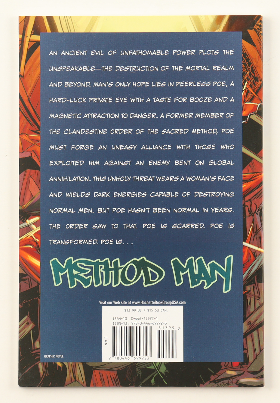 Clifford "Method Man" Smith Jr. Signed "Method Man" Paperback Graphic Novel (JSA) at PristineAuction.com Clifford "Method Man" Smith Jr. Signed "Method Man" Paperback Graphic Novel (JSA) at PristineAuction.com
