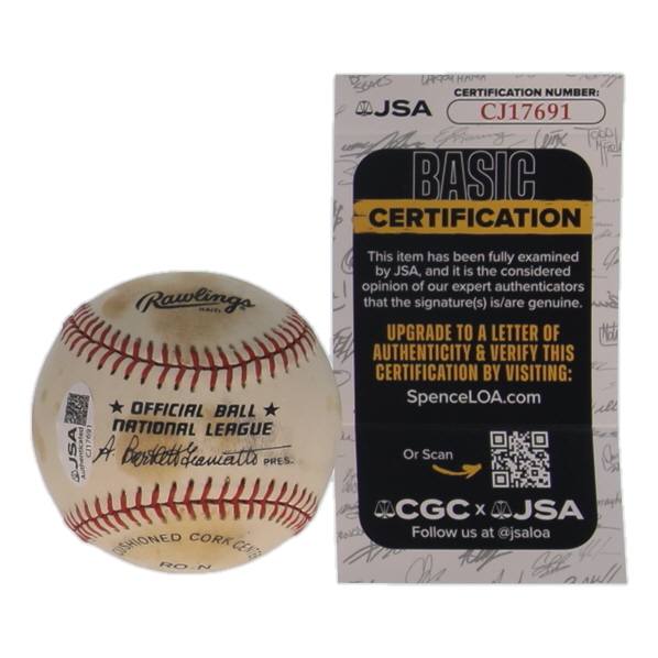 Andre Dawson Signed ONL Baseball (JSA) at PristineAuction.com Andre Dawson Signed ONL Baseball (JSA) at PristineAuction.com