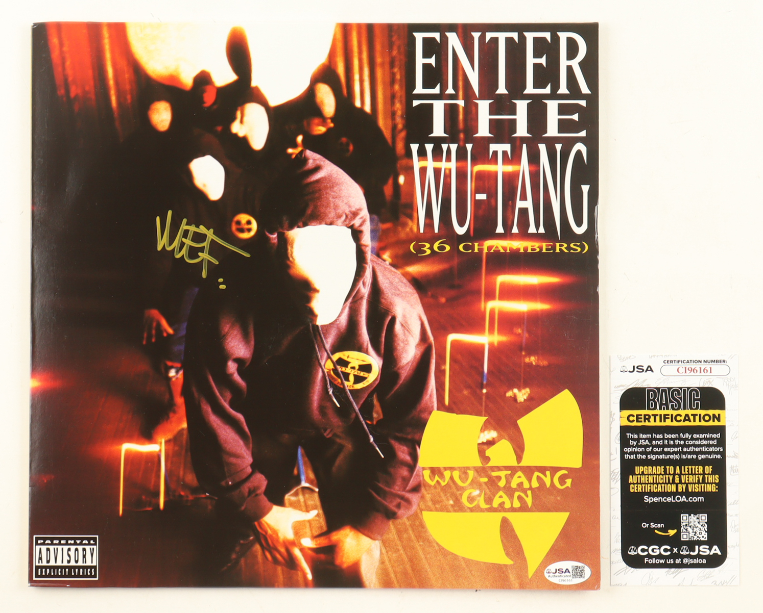 Method Man Signed Wu-Tang Clan "Enter the Wu-Tang" Vinyl Record Album (JSA) at PristineAuction.com Method Man Signed Wu-Tang Clan "Enter the Wu-Tang" Vinyl Record Album (JSA) at PristineAuction.com