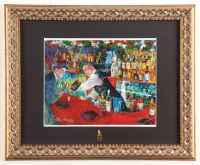 LeRoy Neiman "Frank at Rao's" Custom Framed Print Display at PristineAuction.com