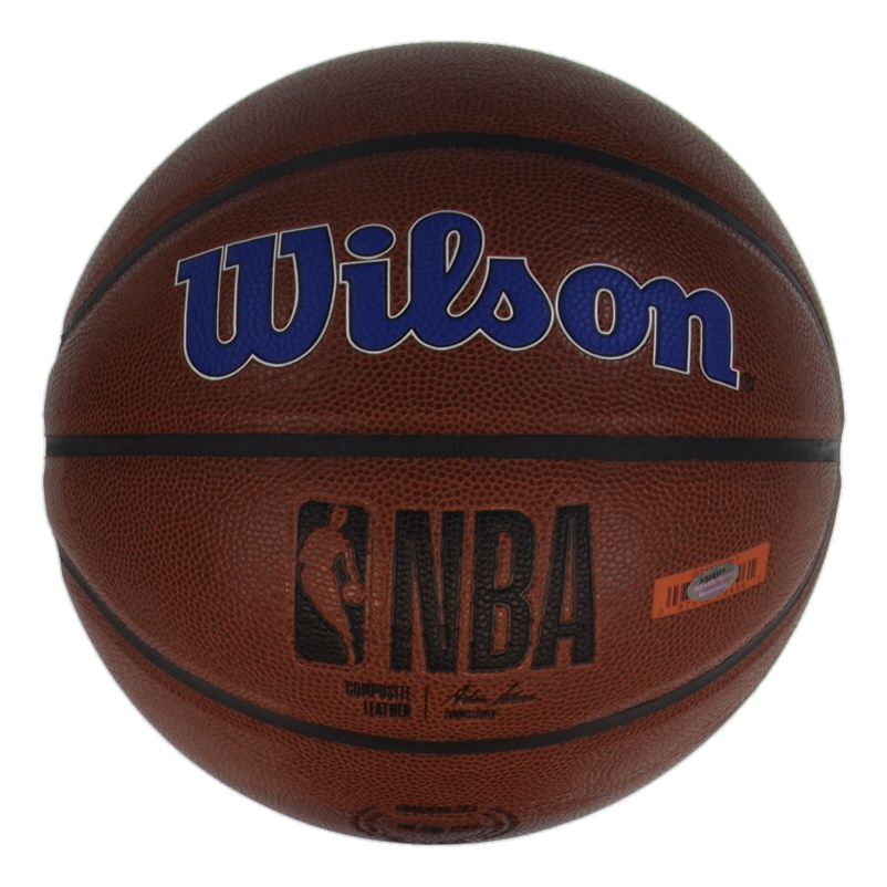 Bernard King Signed Knicks Logo NBA Basketball Inscribed "HOF 2013" (Schwartz) at PristineAuction.com Bernard King Signed Knicks Logo NBA Basketball Inscribed "HOF 2013" (Schwartz) at PristineAuction.com