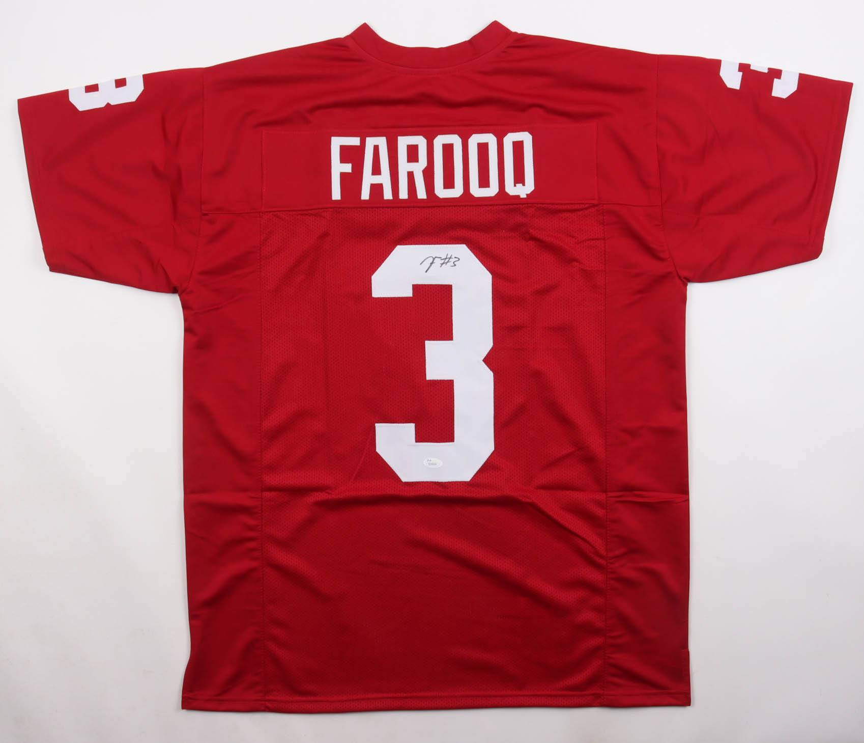 Jalil Farooq Signed Jersey (JSA) at PristineAuction.com Jalil Farooq Signed Jersey (JSA) at PristineAuction.com