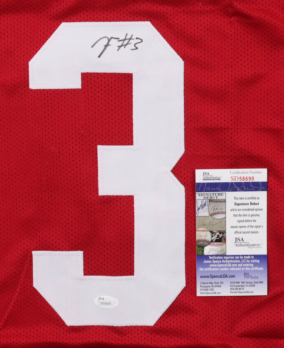 Jalil Farooq Signed Jersey (JSA) at PristineAuction.com Jalil Farooq Signed Jersey (JSA) at PristineAuction.com