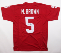 Marquise "Hollywood" Brown Signed Jersey (JSA) at PristineAuction.com