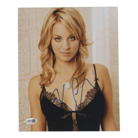 Kaley Cuoco Signed 8x10 Photo (JSA) at PristineAuction.com