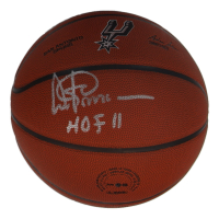 Artis Gilmore Signed Spurs Logo NBA Basketball Inscribed "HOF 11" (Schwartz) at PristineAuction.com