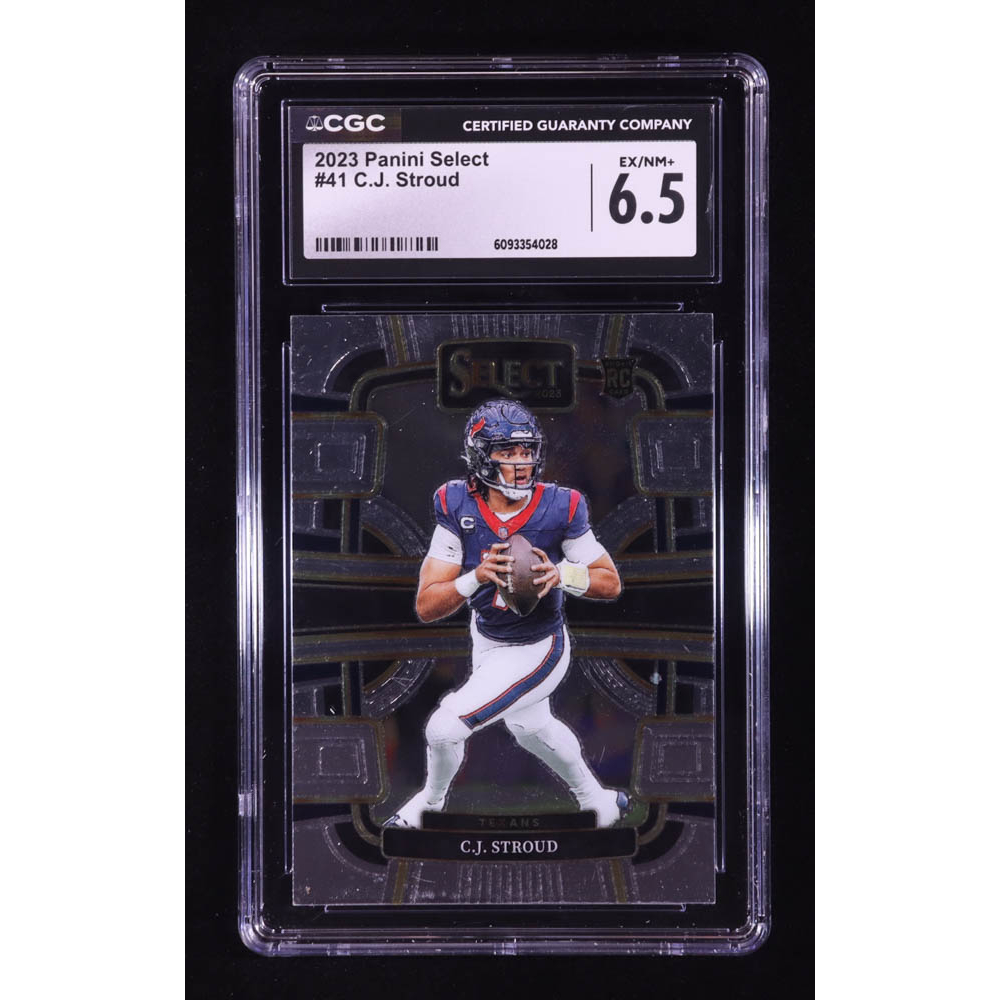 CJ Stroud 2023 Select #41 RC (CGC 6.5) at PristineAuction.com